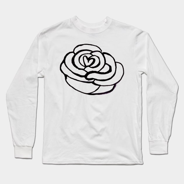 Rose Bowl Long Sleeve T-Shirt by AtlanticFossils